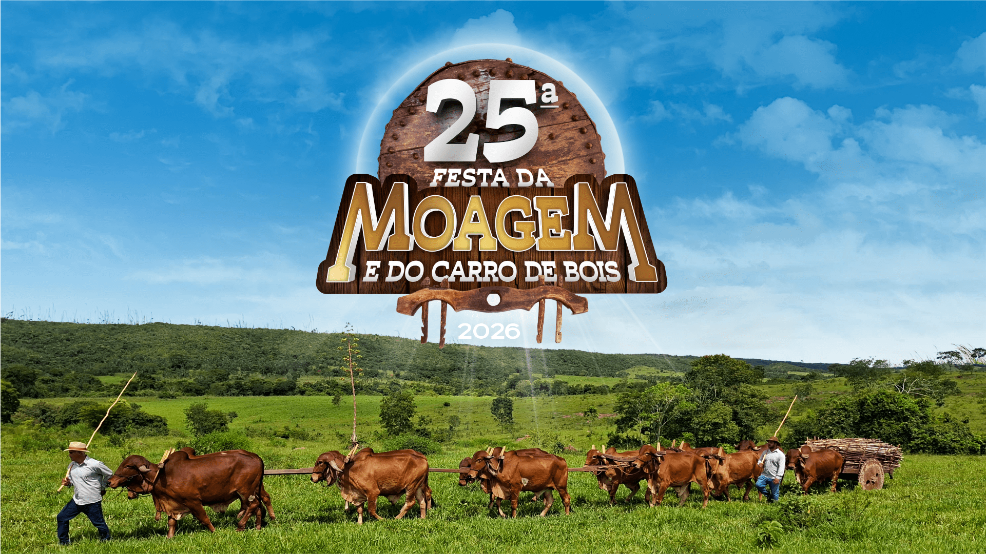 You are currently viewing 25ª Festa da Moagem e do Carro de Bois – Unaí/MG 2026
